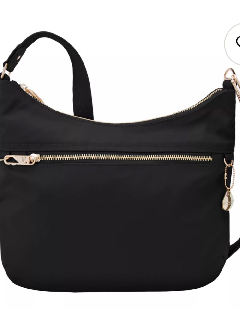 Travelon Anti-theft Navy Crossbody Shoulder Bag